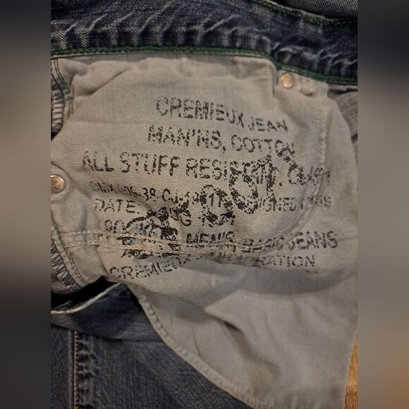 Cremiuex Relaxed jeans, indigo, size 40 x 32 - Picture 2 of 10